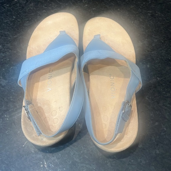 Women's Blue Vionic Sandals - Picture 4 of 8